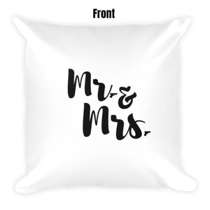 Mr. & Mrs. Dry Fire Pillow Case