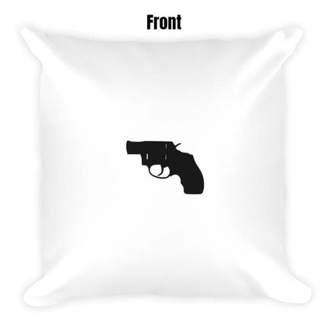Wheel Gun Dry Fire Pillow Case